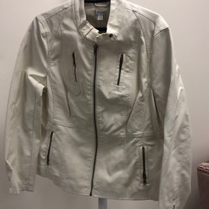 Relativity faux leather jacket